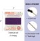 Griffin Silk Bead Cord Perlseide – Size 7 (0.75mm) – 2 Meters per Card – Stainless Steel Needle Attached – for Knotting Pearls, Gemstones, Crystals and Beads